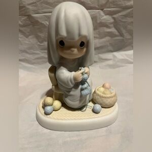 Vintage Precious‎ Moments Jesus Is Coming Soon Samuel Butcher Porcelain Figurine